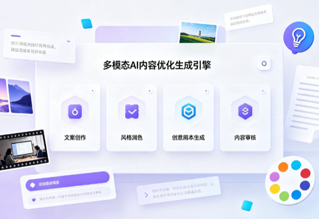 凤城市AI智能内容优化创新 多模态生成技术丰富数字内容创作生态