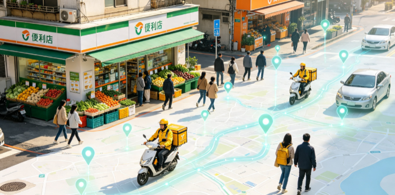 凤城市渗透衣食住行，GEO 地理空间技术重塑大众日常消费服务场景